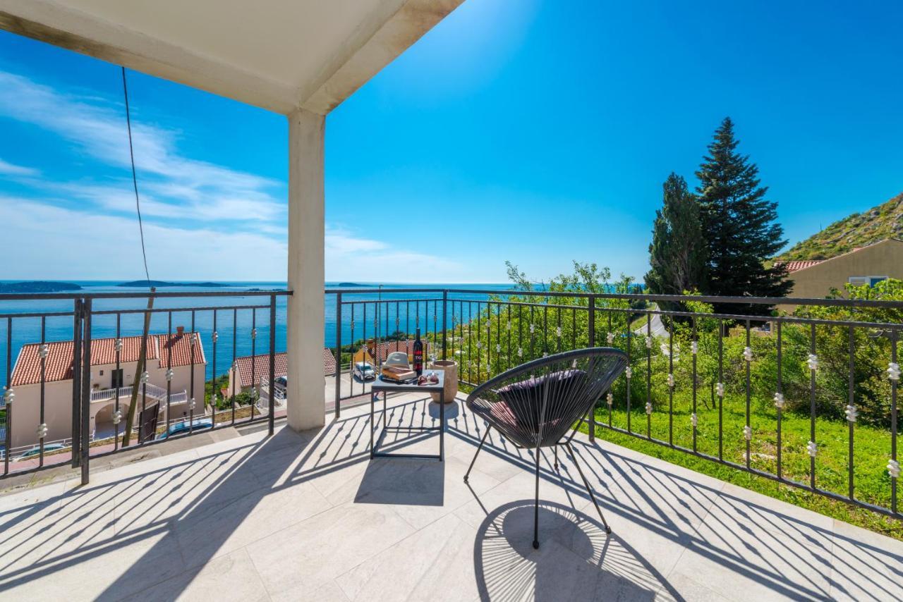 Golden Seaview Holiday Home Mlini Kültér fotó